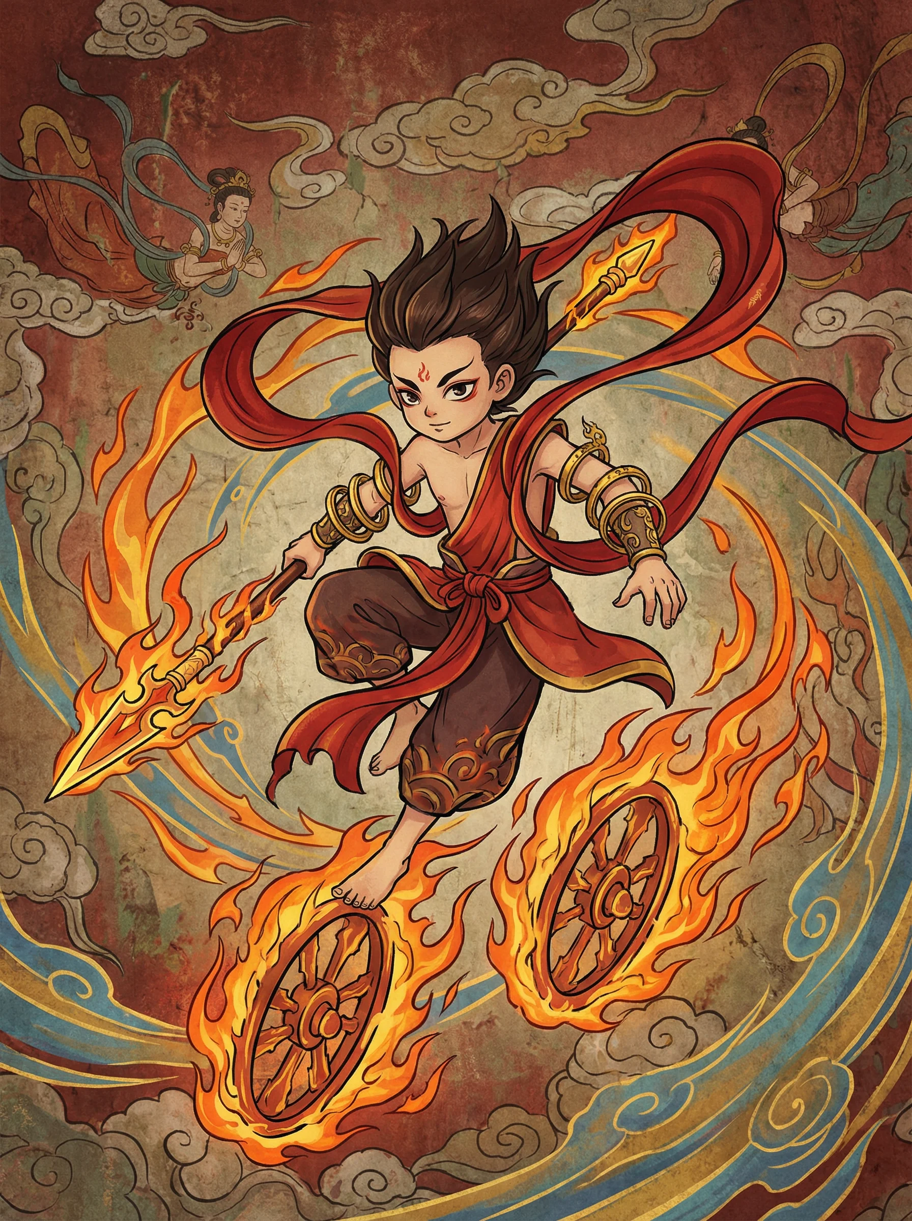哪吒 - 美景之屋高清完整版 封神榜阐教动漫角色